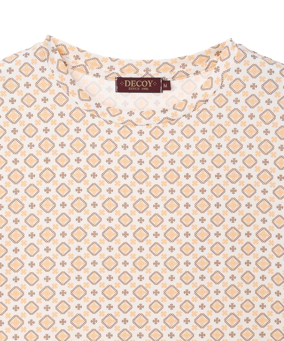 DECOY 【ひやさらコットン】小紋柄プリントTシャツ【綿100％・接触冷感・UVカット】_sub_18
