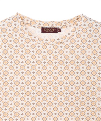 DECOY 【ひやさらコットン】小紋柄プリントTシャツ【綿100％・接触冷感・UVカット】_subthumb_18