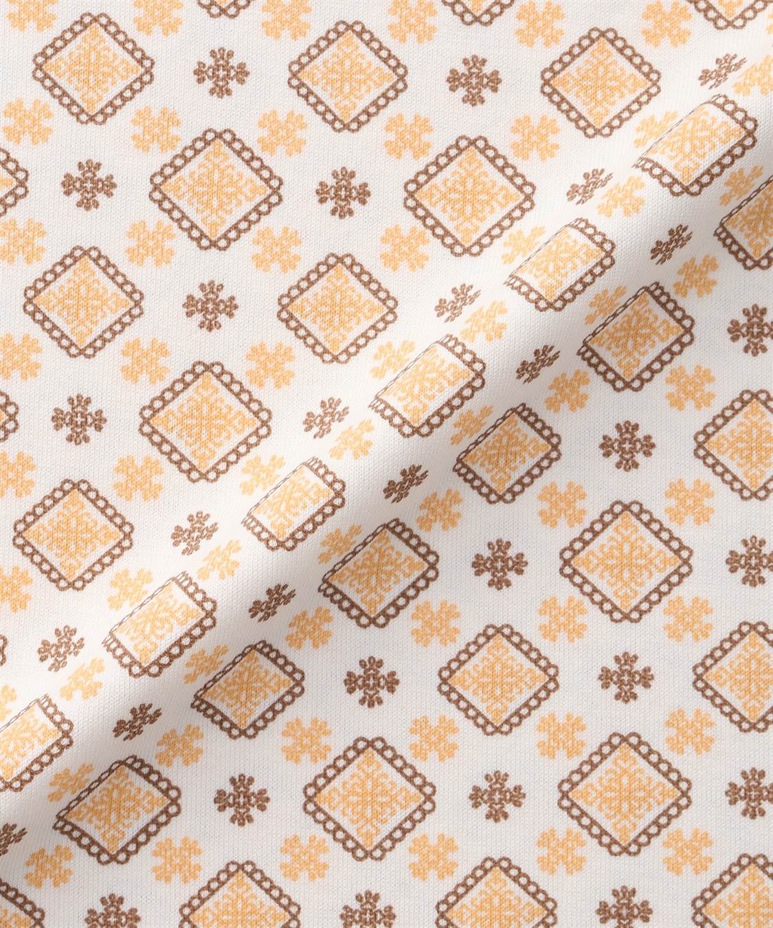 DECOY 【ひやさらコットン】小紋柄プリントTシャツ【綿100％・接触冷感・UVカット】_sub_21