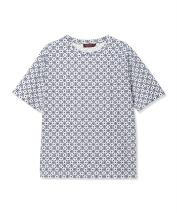 DECOY 【ひやさらコットン】小紋柄プリントTシャツ【綿100％・接触冷感・UVカット】_subthumb_25