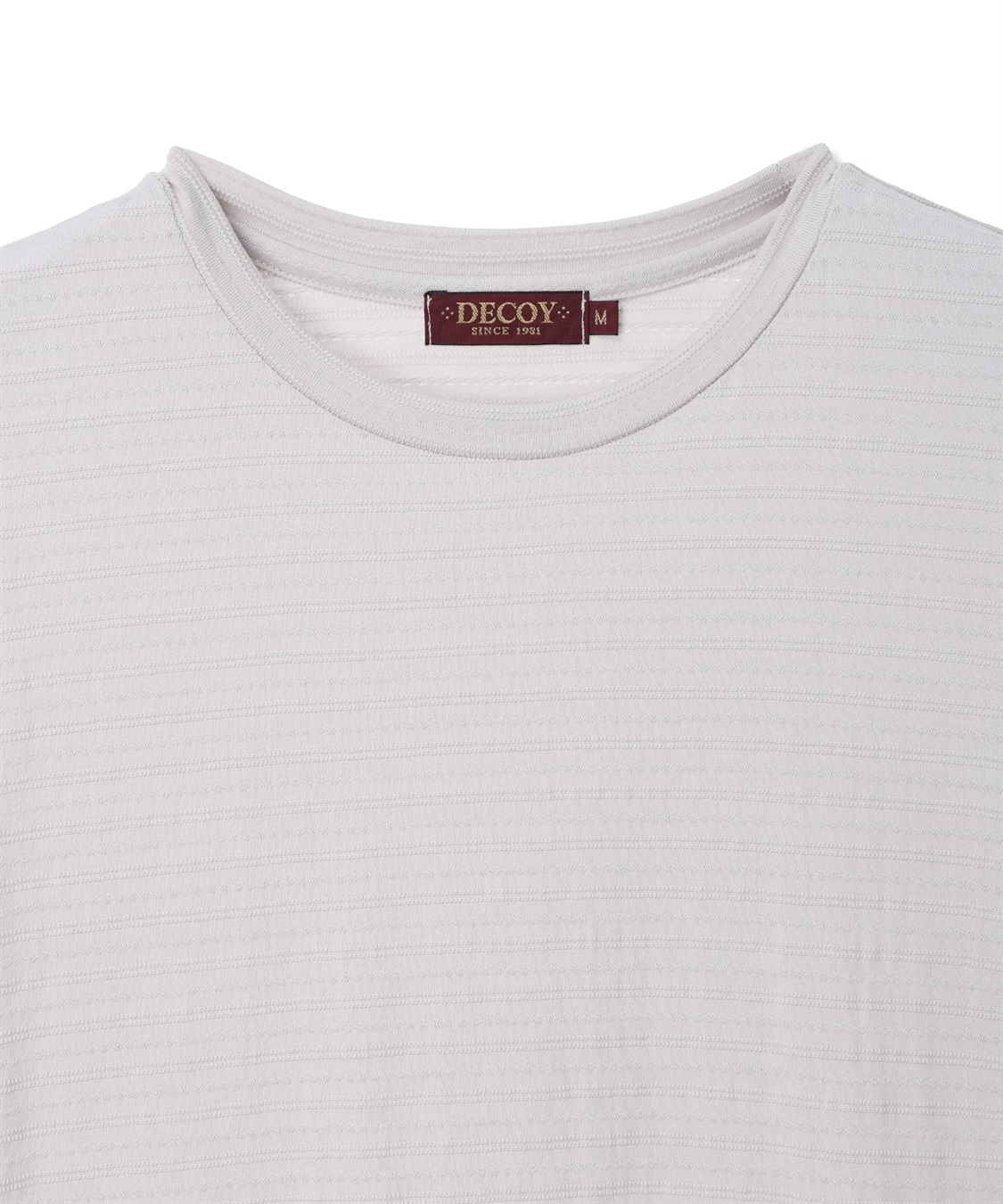 DECOY 【ひやさらコットン】ジャガードチュニックTシャツ【綿100％・接触冷感・UVカット】_sub_17