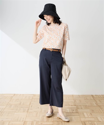 DECOY 【ひやさらコットン in Blooomコラボ】総柄プリントTシャツ【綿100％・接触冷感・UVカット】_subthumb_8