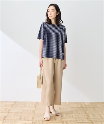 DECOY 【ひやさらコットン トムさんコラボ】コイくんプリントボーダーTシャツ【綿100％・接触冷感・UVカット】_subthumb_9