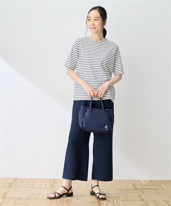 DECOY 【ひやさらコットン トムさんコラボ】コイくんプリントボーダーTシャツ【綿100％・接触冷感・UVカット】_subthumb_11