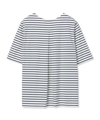 DECOY 【ひやさらコットン トムさんコラボ】コイくんプリントボーダーTシャツ【綿100％・接触冷感・UVカット】_subthumb_19