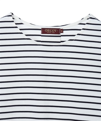 DECOY 【ひやさらコットン トムさんコラボ】コイくんプリントボーダーTシャツ【綿100％・接触冷感・UVカット】_subthumb_20