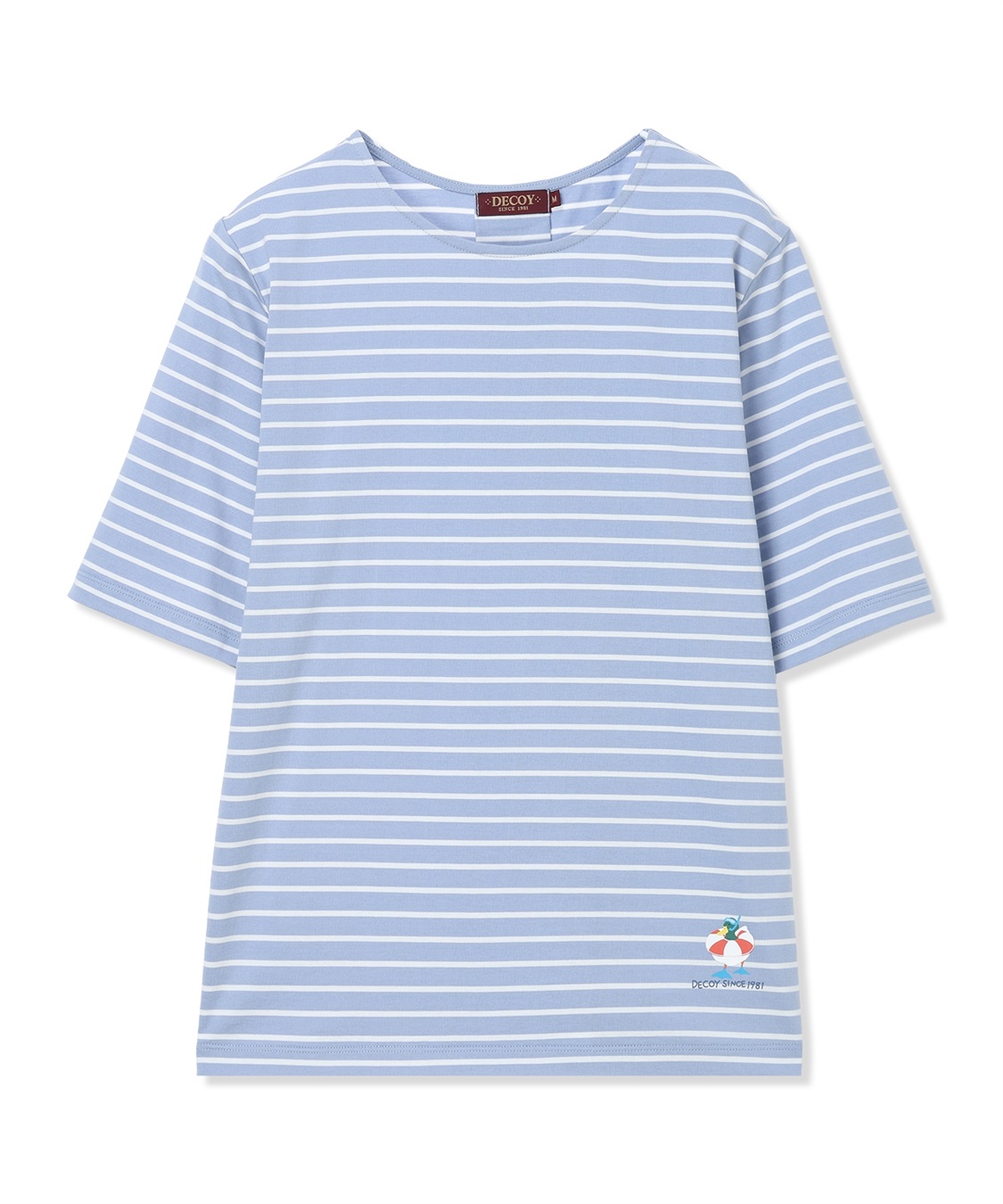 DECOY 【ひやさらコットン トムさんコラボ】コイくんプリントボーダーTシャツ【綿100％・接触冷感・UVカット】_sub_27