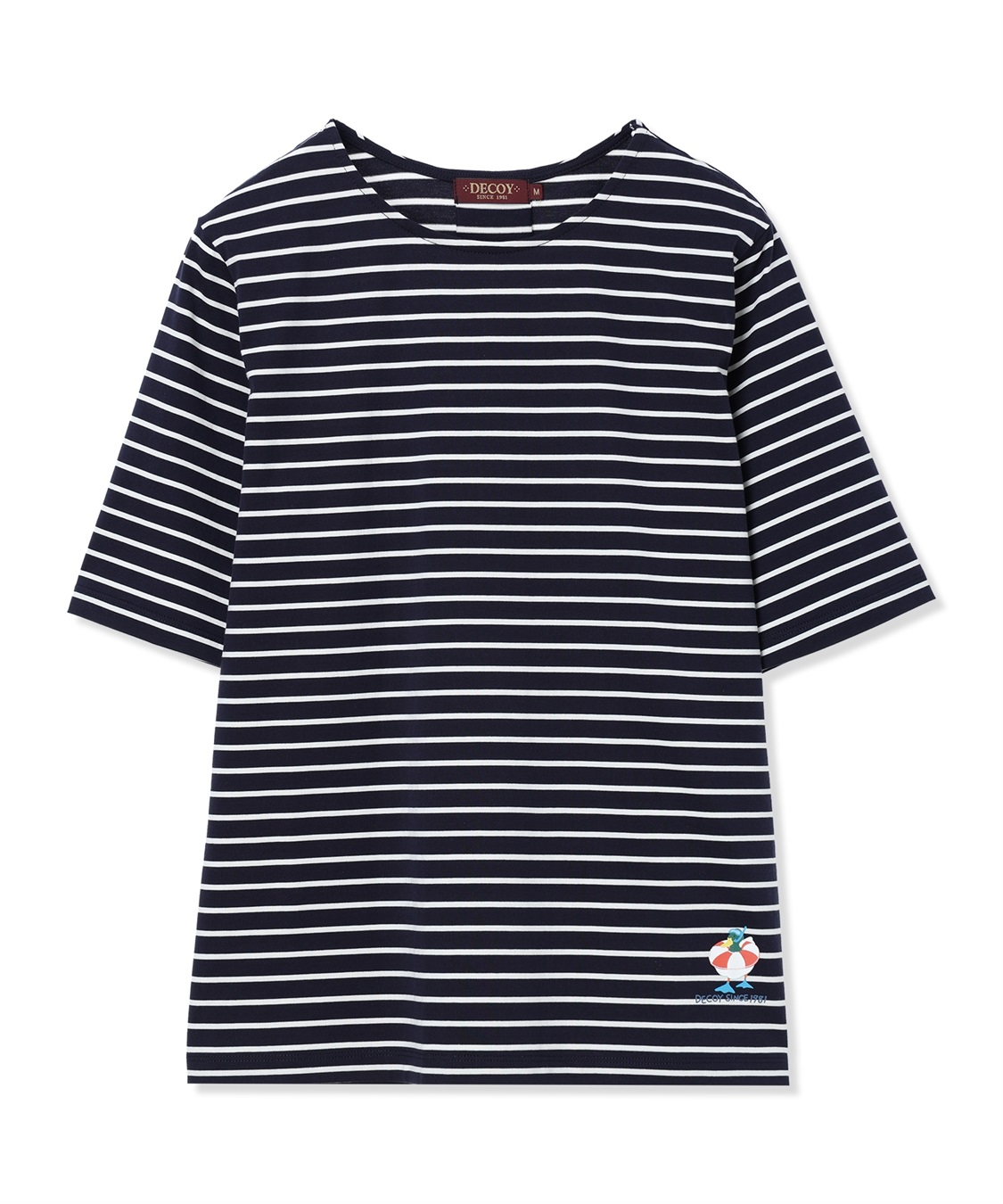 DECOY 【ひやさらコットン トムさんコラボ】コイくんプリントボーダーTシャツ【綿100％・接触冷感・UVカット】_sub_28