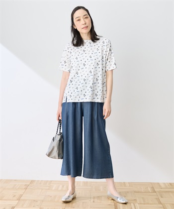 DECOY 【ひやさらコットン トムさんコラボ】コイくん総柄プリントTシャツ【綿100％・接触冷感・UVカット】_subthumb_4