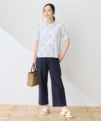 DECOY 【ひやさらコットン トムさんコラボ】コイくん総柄プリントTシャツ【綿100％・接触冷感・UVカット】_subthumb_7