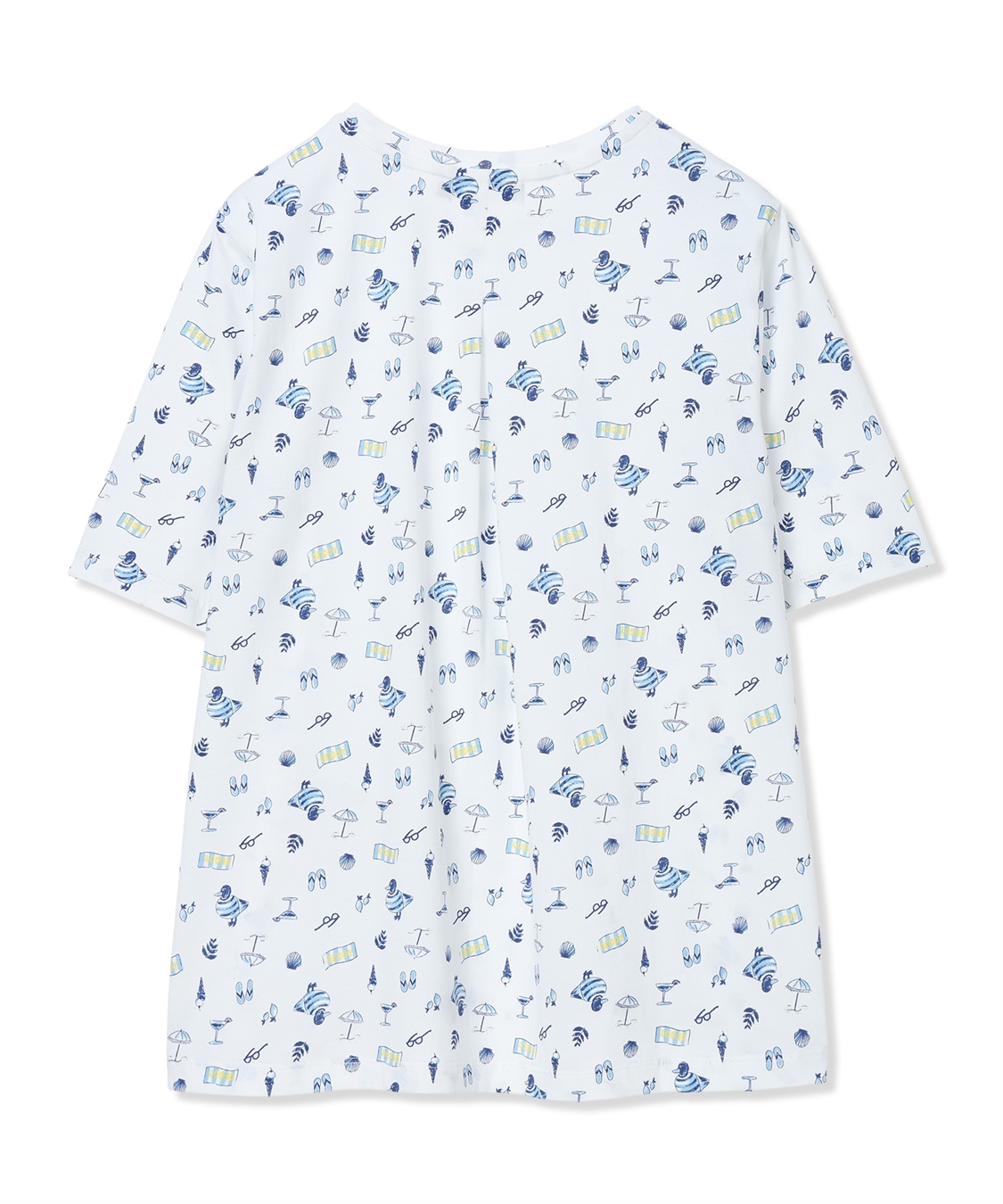 DECOY 【ひやさらコットン トムさんコラボ】コイくん総柄プリントTシャツ【綿100％・接触冷感・UVカット】_sub_12