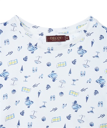 DECOY 【ひやさらコットン トムさんコラボ】コイくん総柄プリントTシャツ【綿100％・接触冷感・UVカット】_subthumb_13