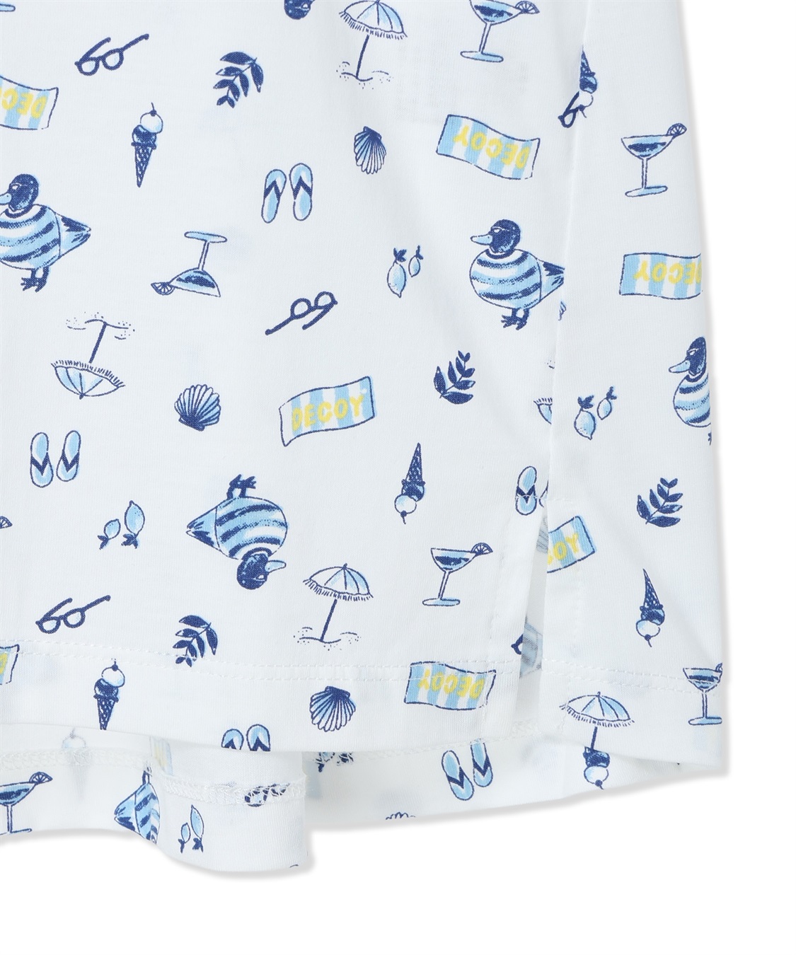 DECOY 【ひやさらコットン トムさんコラボ】コイくん総柄プリントTシャツ【綿100％・接触冷感・UVカット】_sub_15