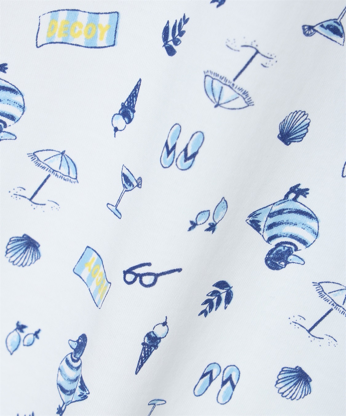 DECOY 【ひやさらコットン トムさんコラボ】コイくん総柄プリントTシャツ【綿100％・接触冷感・UVカット】_sub_16