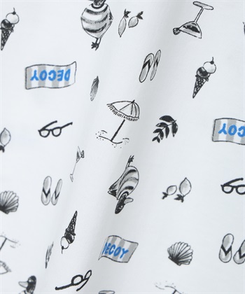 DECOY 【ひやさらコットン トムさんコラボ】コイくん総柄プリントTシャツ【綿100％・接触冷感・UVカット】_subthumb_17