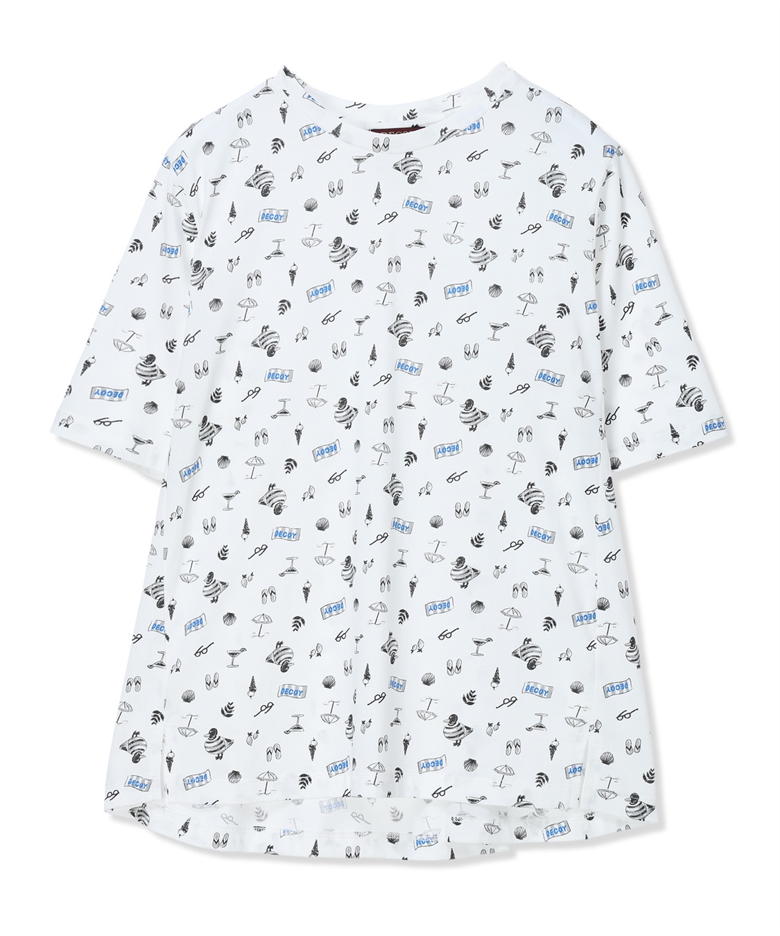 DECOY 【ひやさらコットン トムさんコラボ】コイくん総柄プリントTシャツ【綿100％・接触冷感・UVカット】_sub_18
