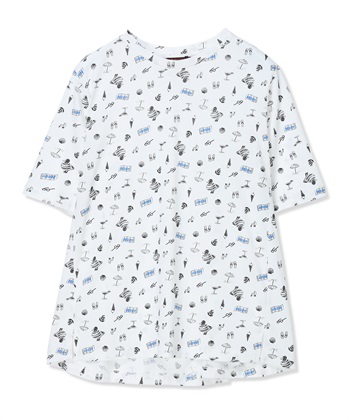 DECOY 【ひやさらコットン トムさんコラボ】コイくん総柄プリントTシャツ【綿100％・接触冷感・UVカット】_subthumb_18