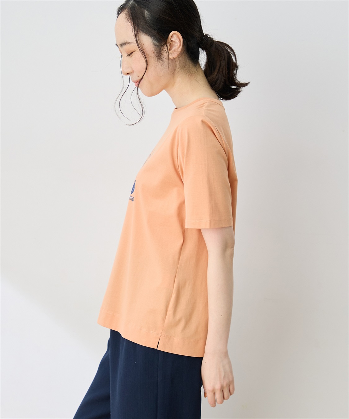 DECOY 【ひやさらコットン トムさんコラボ】コイくんプリントTシャツ【綿100％・接触冷感・UVカット】_sub_3