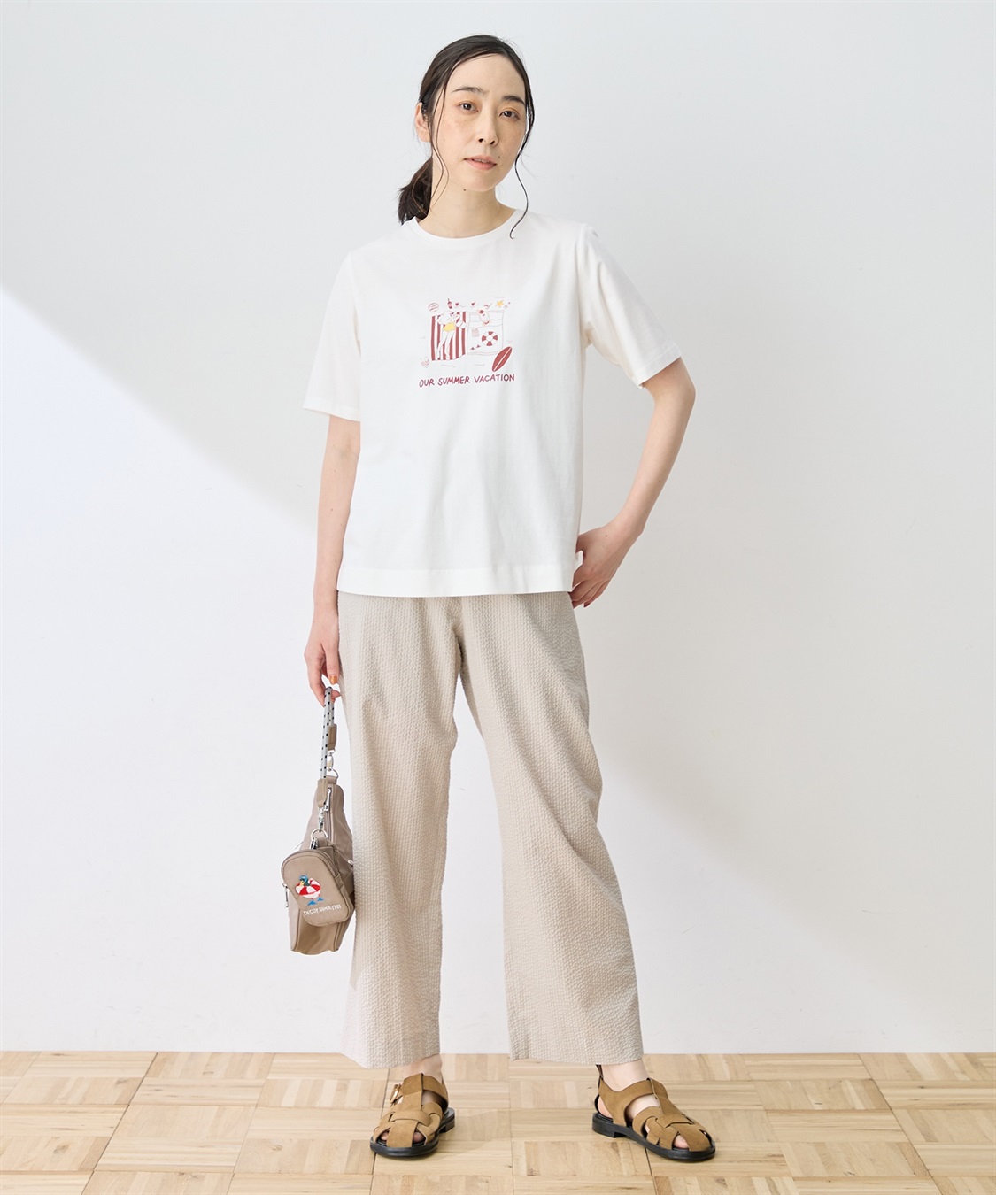 DECOY 【ひやさらコットン トムさんコラボ】コイくんプリントTシャツ【綿100％・接触冷感・UVカット】_sub_9
