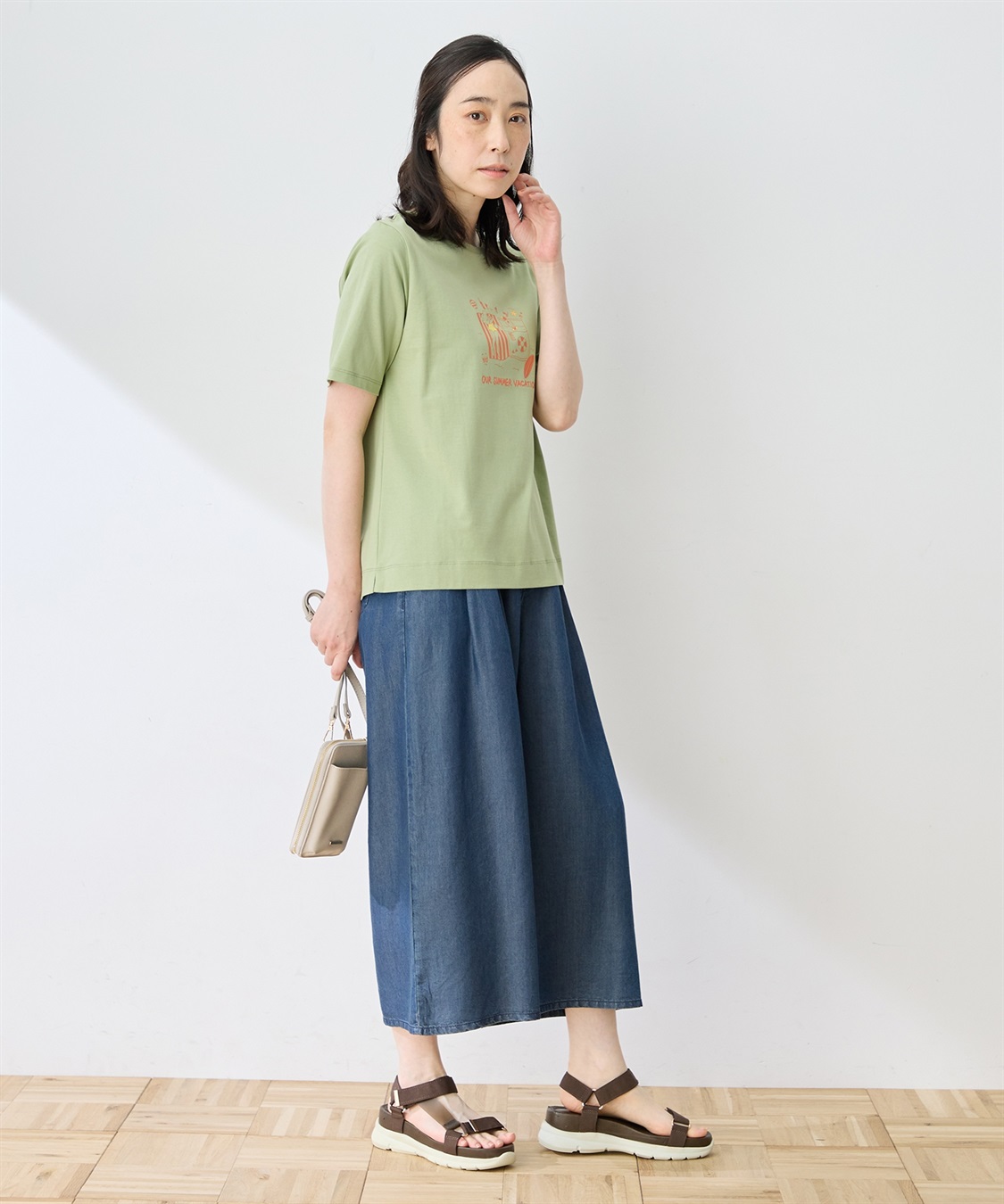 DECOY 【ひやさらコットン トムさんコラボ】コイくんプリントTシャツ【綿100％・接触冷感・UVカット】_sub_14