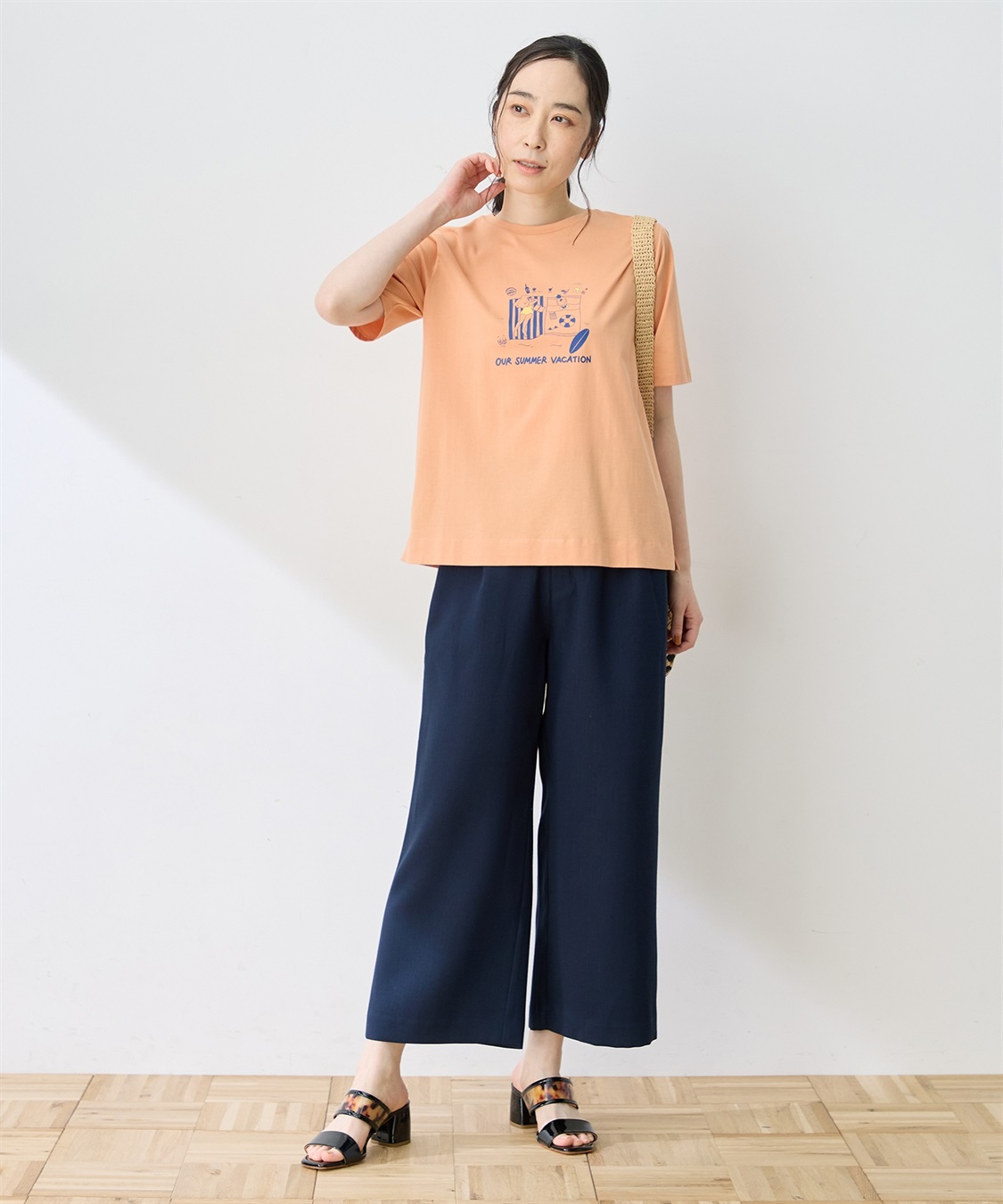 DECOY 【ひやさらコットン トムさんコラボ】コイくんプリントTシャツ【綿100％・接触冷感・UVカット】_sub_16