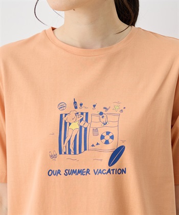 DECOY 【ひやさらコットン トムさんコラボ】コイくんプリントTシャツ【綿100％・接触冷感・UVカット】_subthumb_17