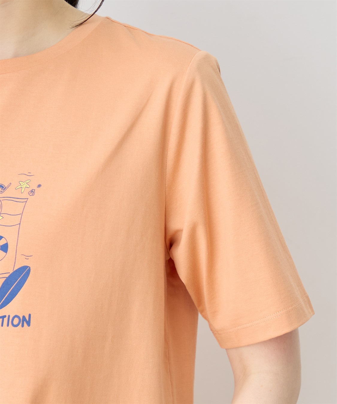 DECOY 【ひやさらコットン トムさんコラボ】コイくんプリントTシャツ【綿100％・接触冷感・UVカット】_sub_18