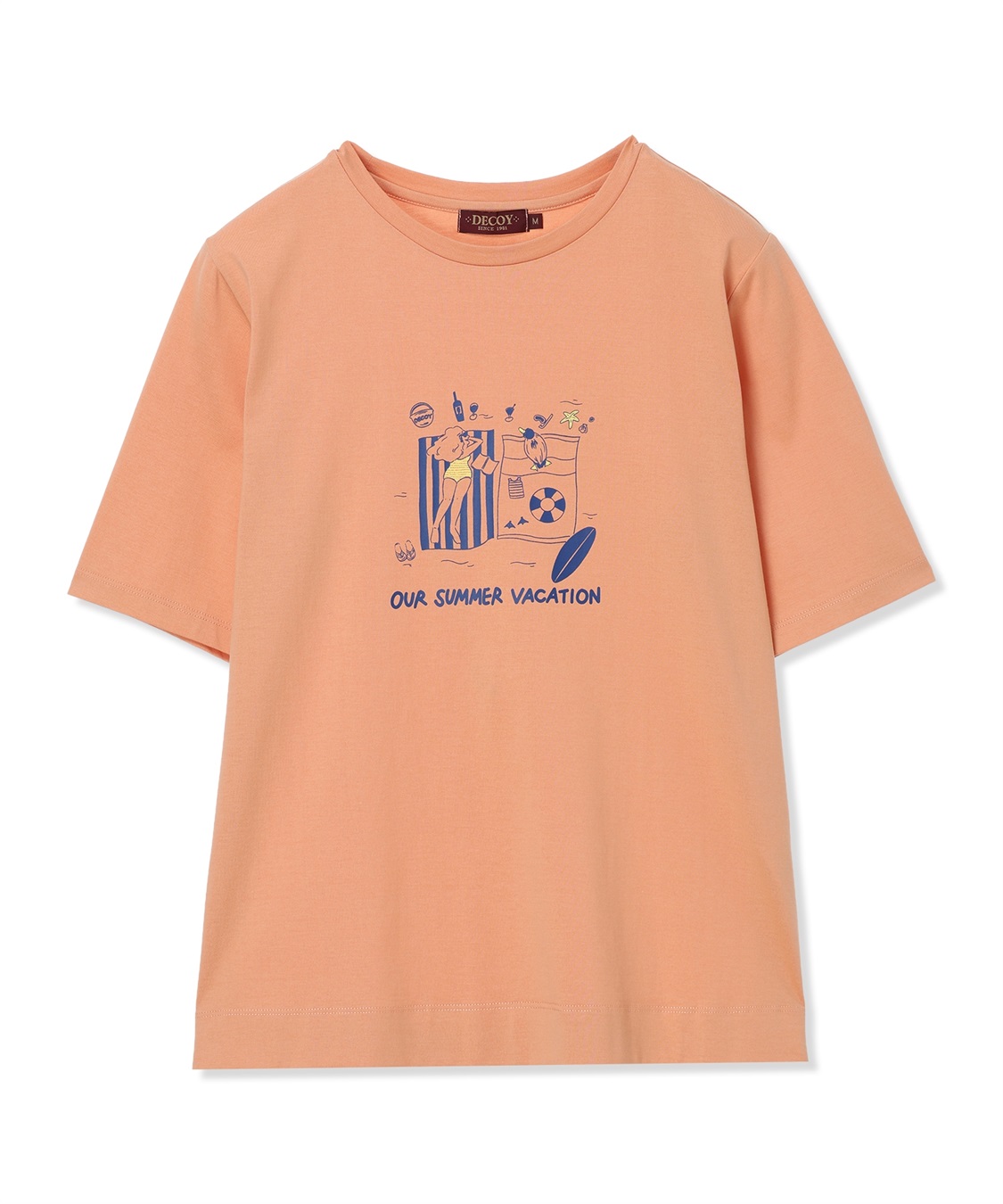 DECOY 【ひやさらコットン トムさんコラボ】コイくんプリントTシャツ【綿100％・接触冷感・UVカット】_sub_21