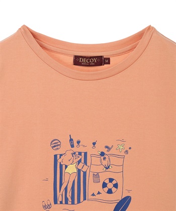 DECOY 【ひやさらコットン トムさんコラボ】コイくんプリントTシャツ【綿100％・接触冷感・UVカット】_subthumb_23
