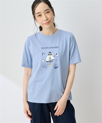 DECOY 【ひやさらコットン トムさんコラボ】コイくんプリントTシャツ【綿100％・接触冷感・UVカット】_subthumb_3