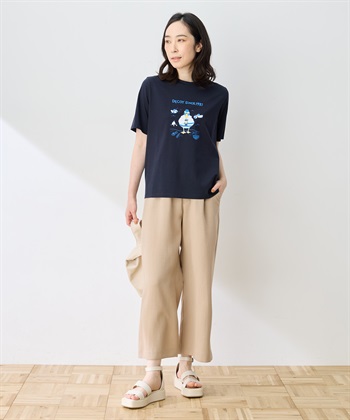 DECOY 【ひやさらコットン トムさんコラボ】コイくんプリントTシャツ【綿100％・接触冷感・UVカット】_subthumb_5