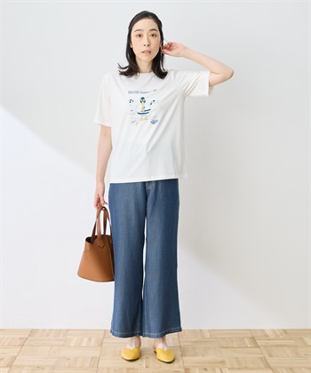DECOY 【ひやさらコットン トムさんコラボ】コイくんプリントTシャツ【綿100％・接触冷感・UVカット】_subthumb_11