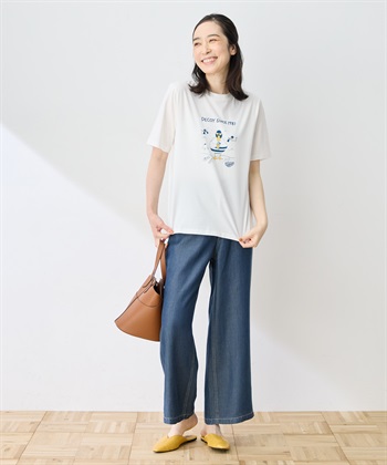 DECOY 【ひやさらコットン トムさんコラボ】コイくんプリントTシャツ【綿100％・接触冷感・UVカット】_subthumb_12