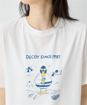 DECOY 【ひやさらコットン トムさんコラボ】コイくんプリントTシャツ【綿100％・接触冷感・UVカット】_subthumb_16
