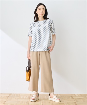 DECOY 【ひやさらコットン】総柄プリントTシャツ【綿100％・接触冷感・UVカット】_subthumb_5