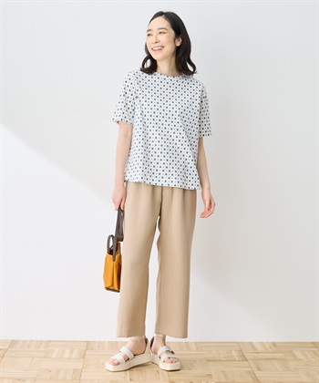 DECOY 【ひやさらコットン】総柄プリントTシャツ【綿100％・接触冷感・UVカット】_subthumb_6