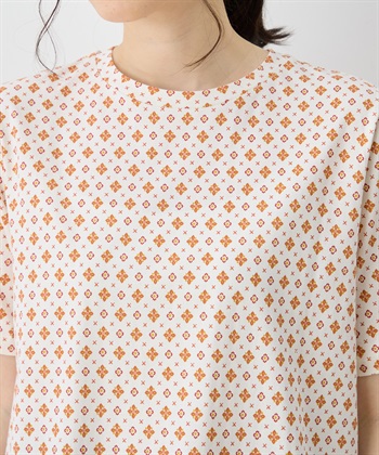 DECOY 【ひやさらコットン】総柄プリントTシャツ【綿100％・接触冷感・UVカット】_subthumb_11