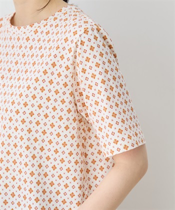 DECOY 【ひやさらコットン】総柄プリントTシャツ【綿100％・接触冷感・UVカット】_subthumb_12