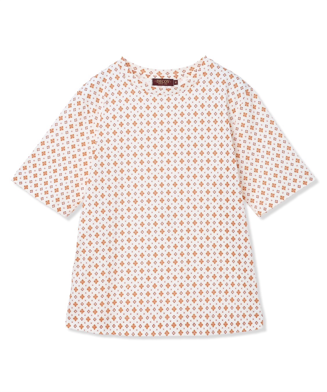 DECOY 【ひやさらコットン】総柄プリントTシャツ【綿100％・接触冷感・UVカット】_sub_14