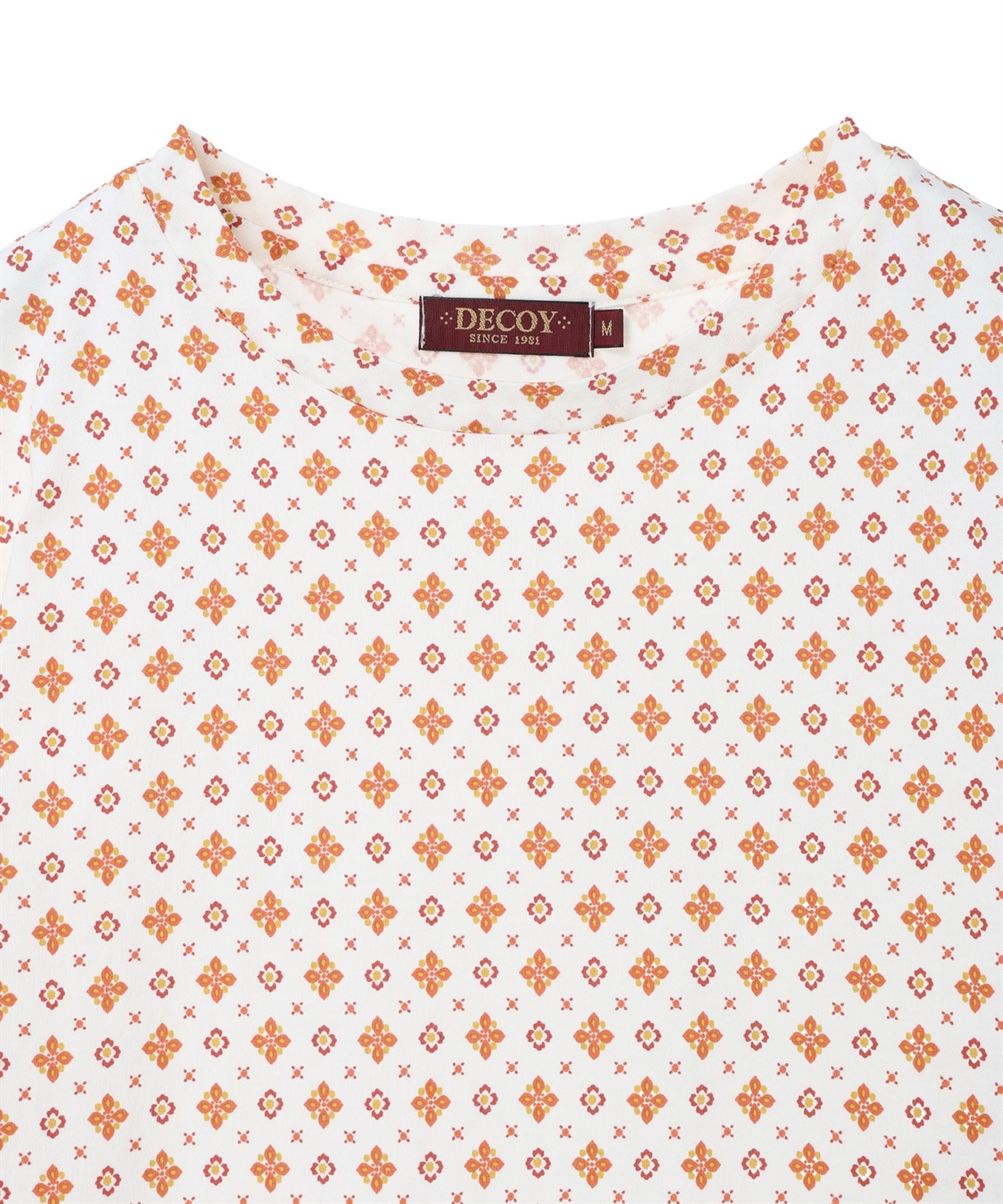DECOY 【ひやさらコットン】総柄プリントTシャツ【綿100％・接触冷感・UVカット】_sub_16