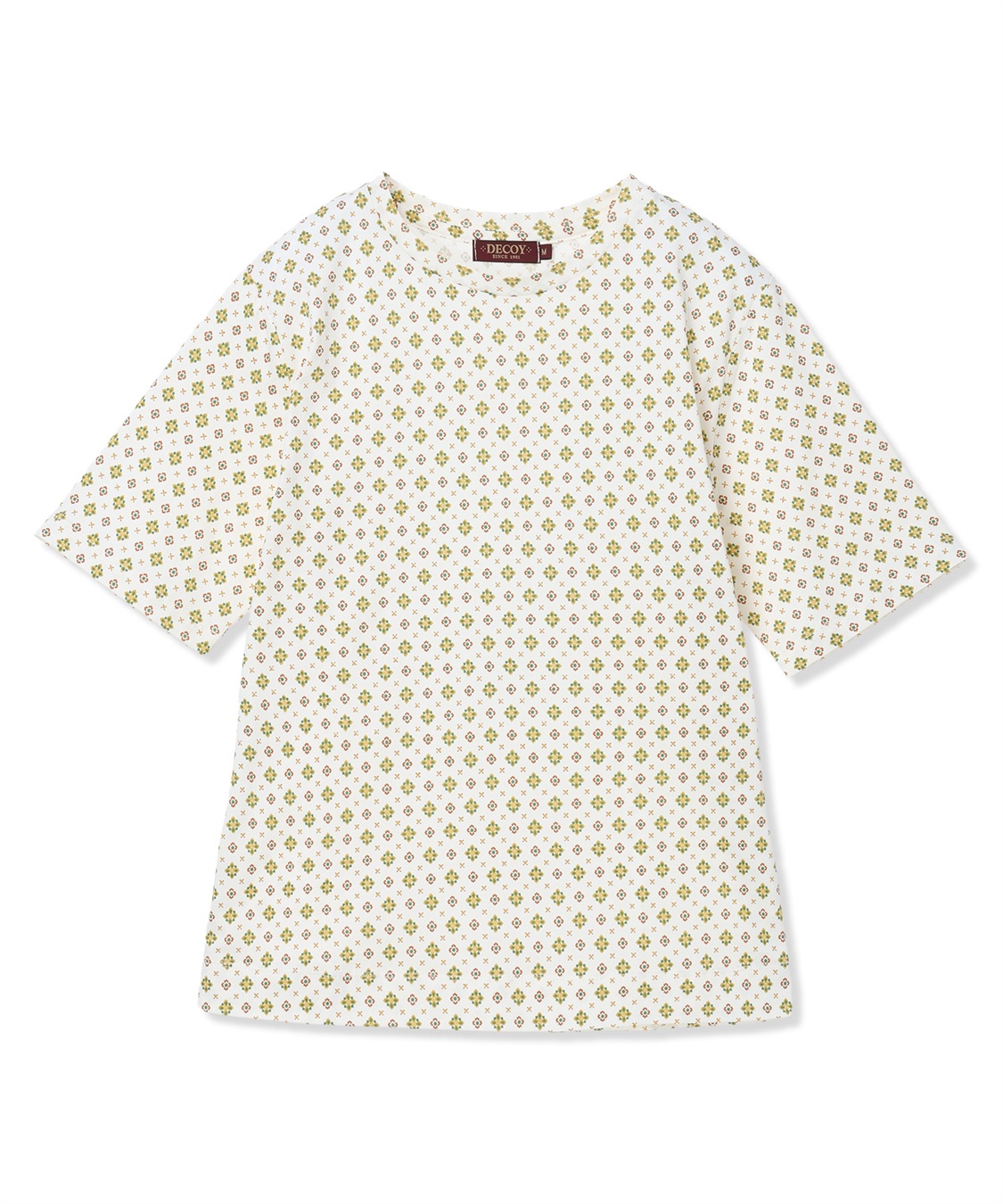DECOY 【ひやさらコットン】総柄プリントTシャツ【綿100％・接触冷感・UVカット】_sub_22