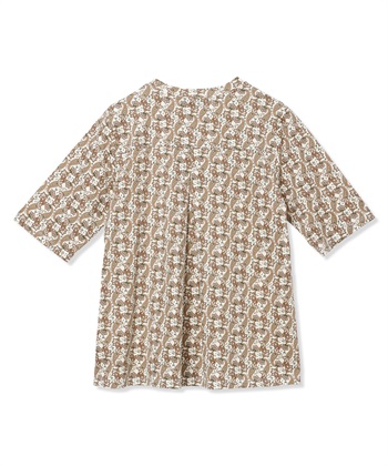 DECOY 【ひやさらコットン】バックタックペイズリープリント5分袖Tシャツ【綿100％・接触冷感・UVカット】_subthumb_16
