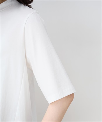 DECOY 【ひやさらコットン】モックネックベジタブルプリント5分袖Tシャツ【綿100％・接触冷感・UVカット】_subthumb_16