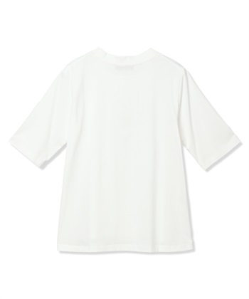 DECOY 【ひやさらコットン】モックネックベジタブルプリント5分袖Tシャツ【綿100％・接触冷感・UVカット】_subthumb_20