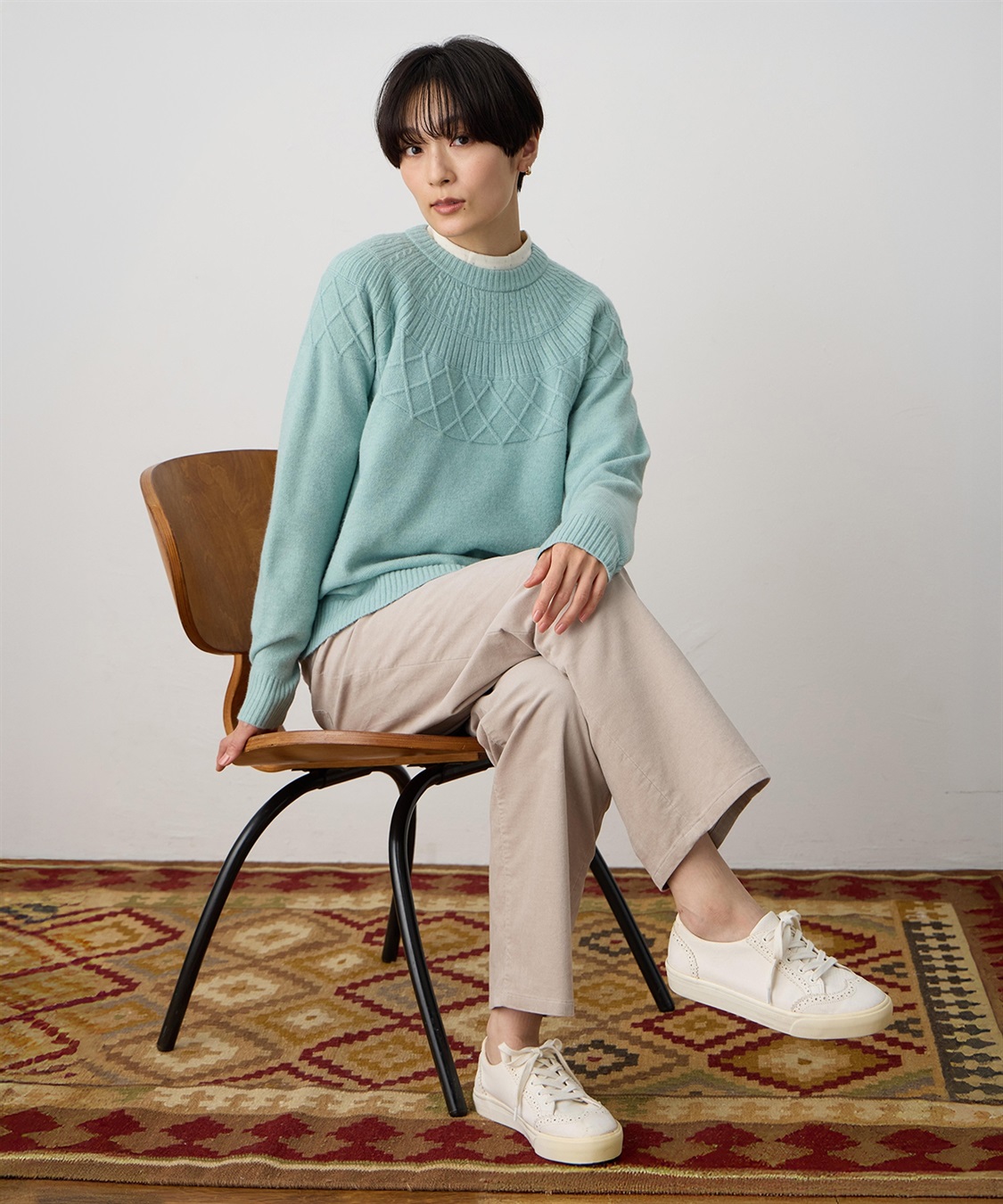 DECOY ジャガードニットプルオーバー【ハンドウォッシャブル】_sub_10