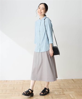 DECOY 刺しゅう風プリントブラウス_subthumb_11