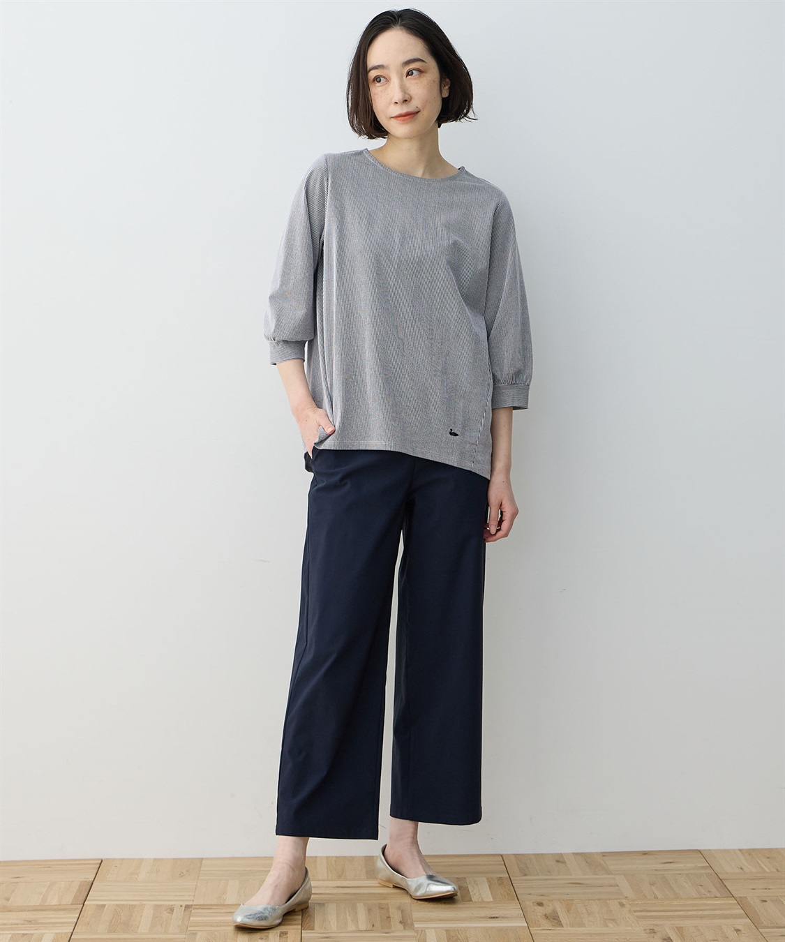 DECOY ストレッチストレートパンツ_sub_11