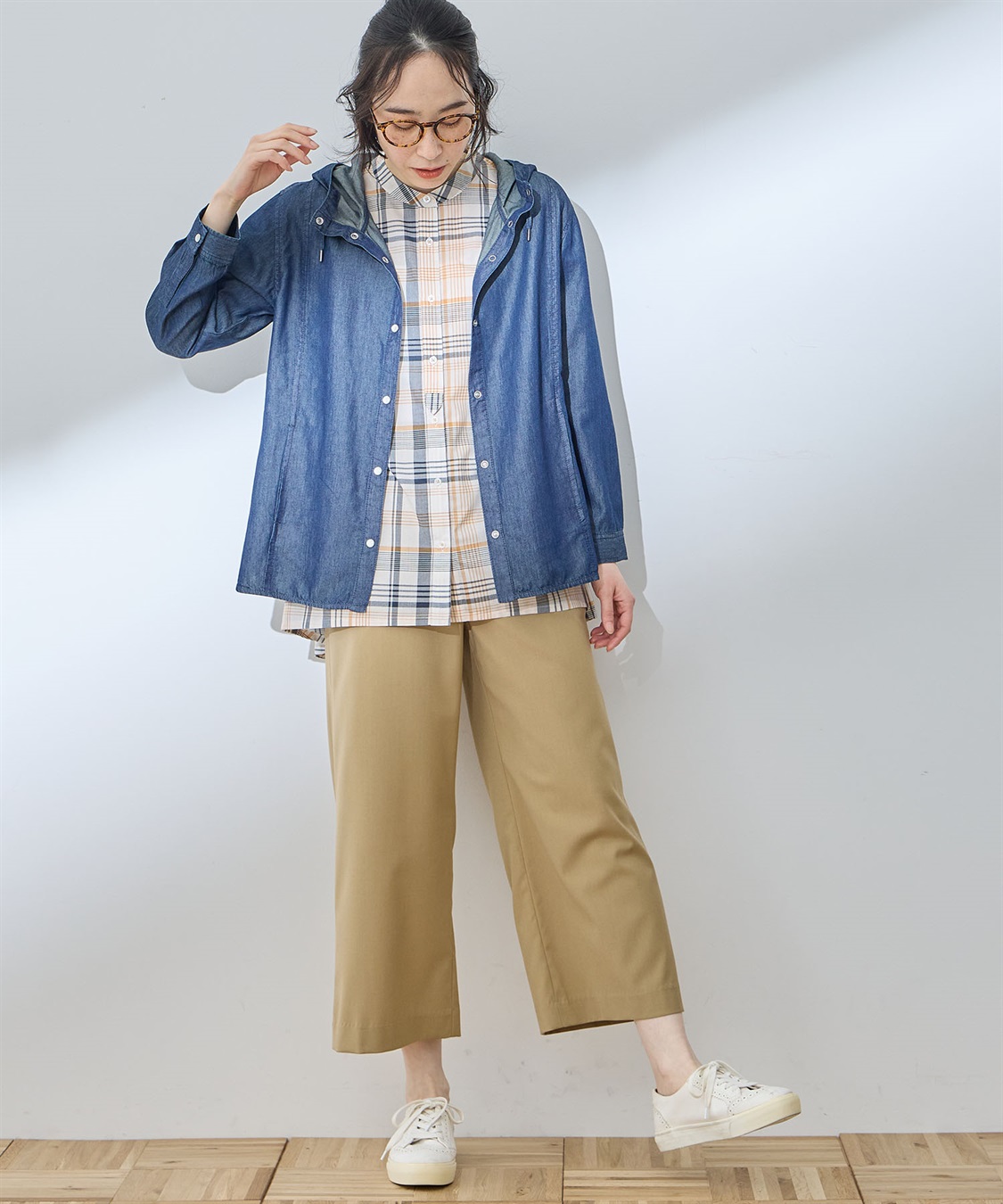 DECOY ストレッチワイドパンツ_sub_4