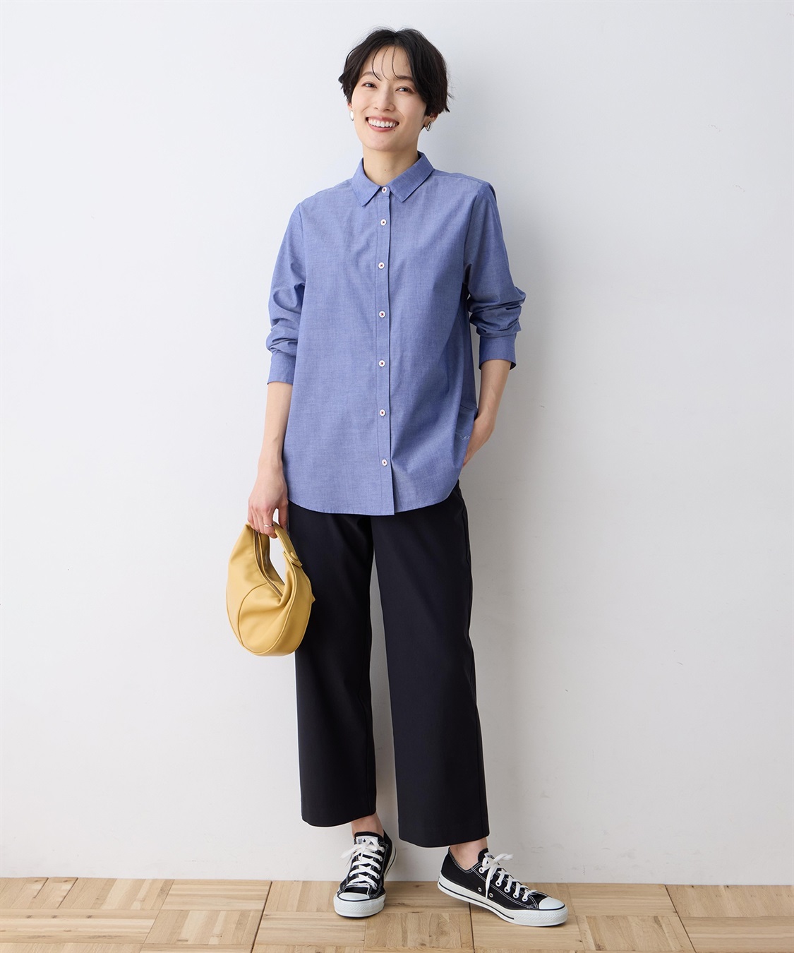 DECOY ストレッチストレートパンツ【接触冷感・後ろウエストゴム】_sub_12
