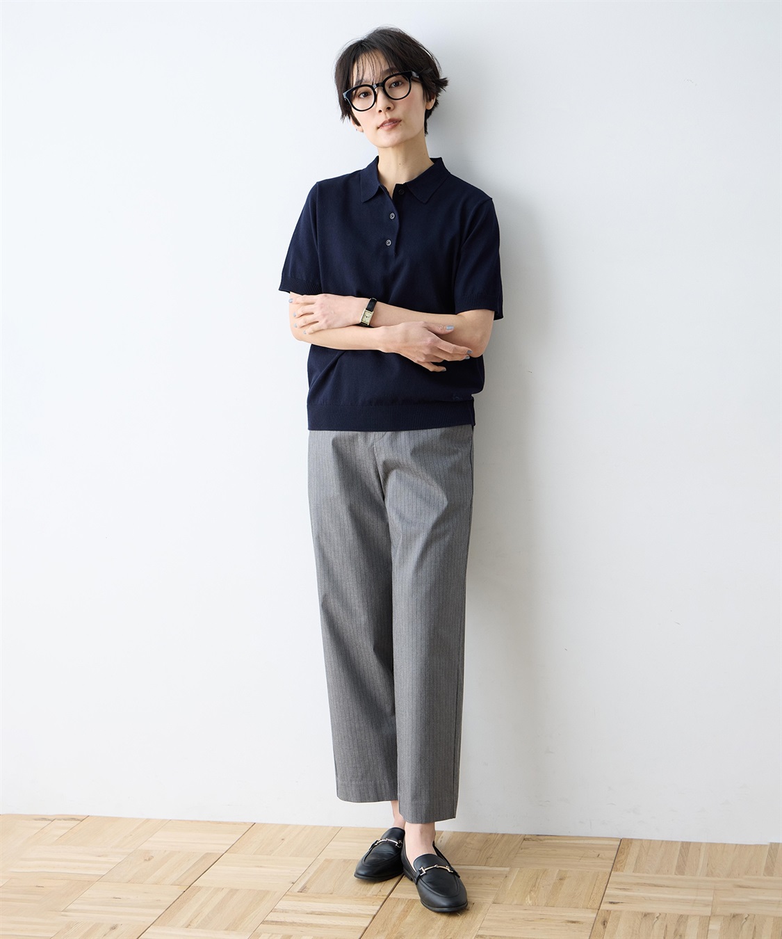 DECOY ストレッチストレートパンツ【接触冷感・ウォッシャブル・後ろウエストゴム】_sub_10